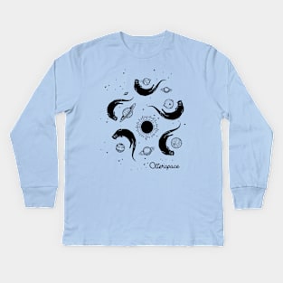 Otter Space Kids Long Sleeve T-Shirt